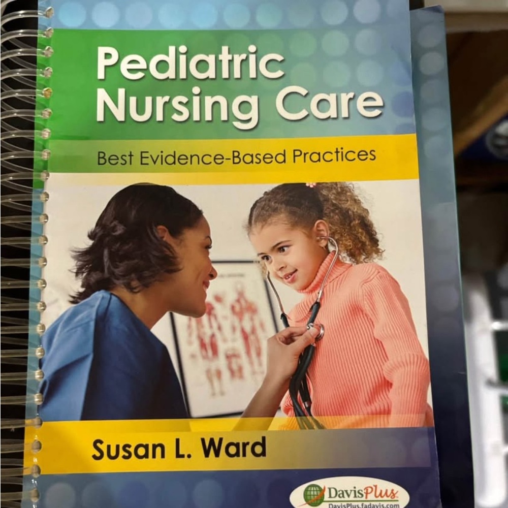 Paediatric nursing care textbook